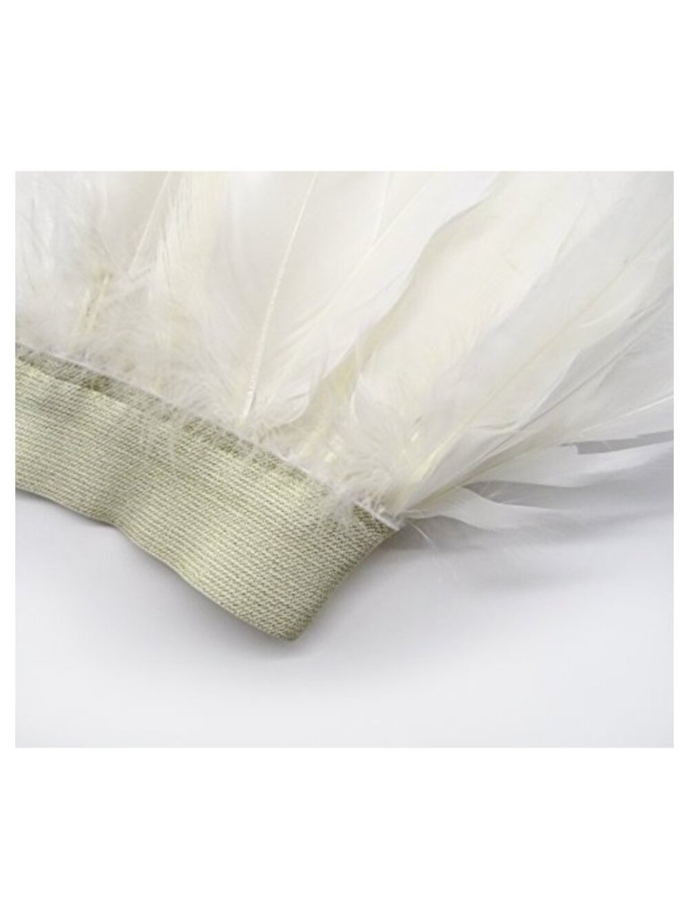 Goose Feather A-Line Mini Skirt Elastic Waist Party Cosplay - Picture 5 of 6